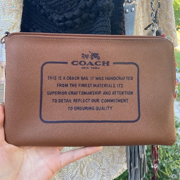 Coach Leather Storypatch - Picture 1 of 7
